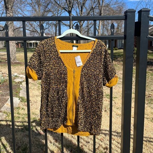 J Crew Collection Sequin Zipped Cardigan Sweater NWT - Picture 6 of 7